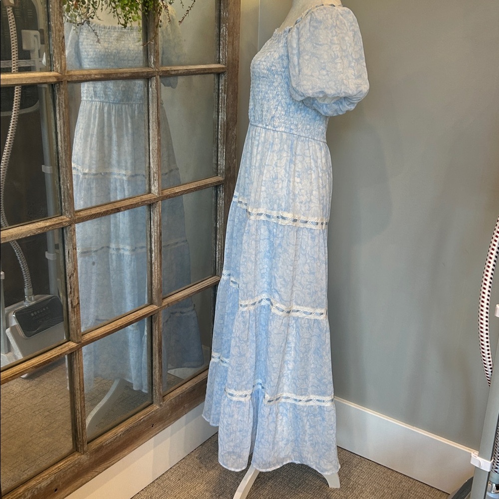 Altar’D State Mandie Floral Maxi Dress M - Picture 4 of 7